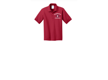  Picture of Red EMS Uniform Shirt for 6th Gradeers